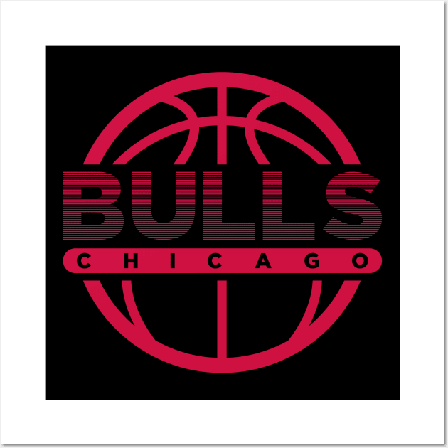 Chicago Bulls 1 Wall Art by HooPet